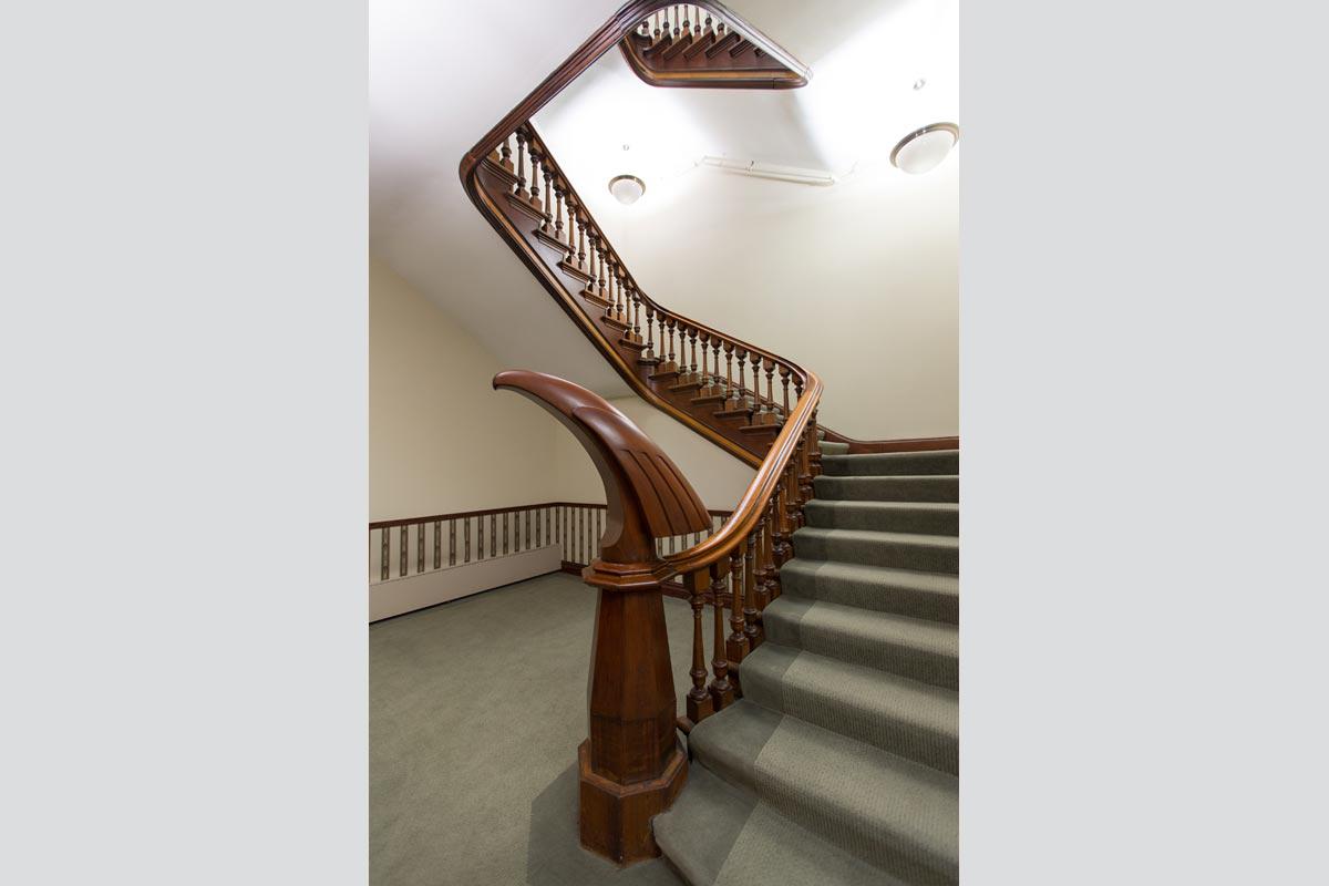 70 W Hubbard staircase