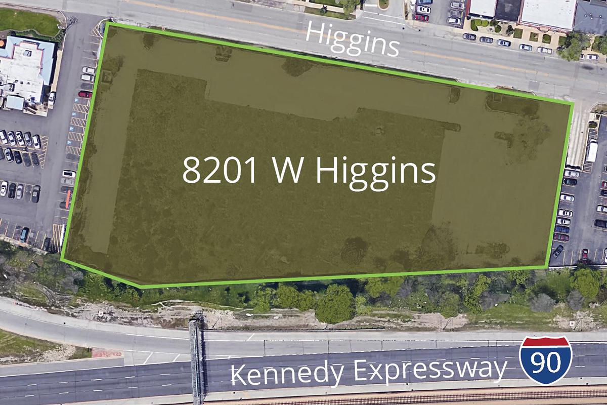 8201 W Higgins map