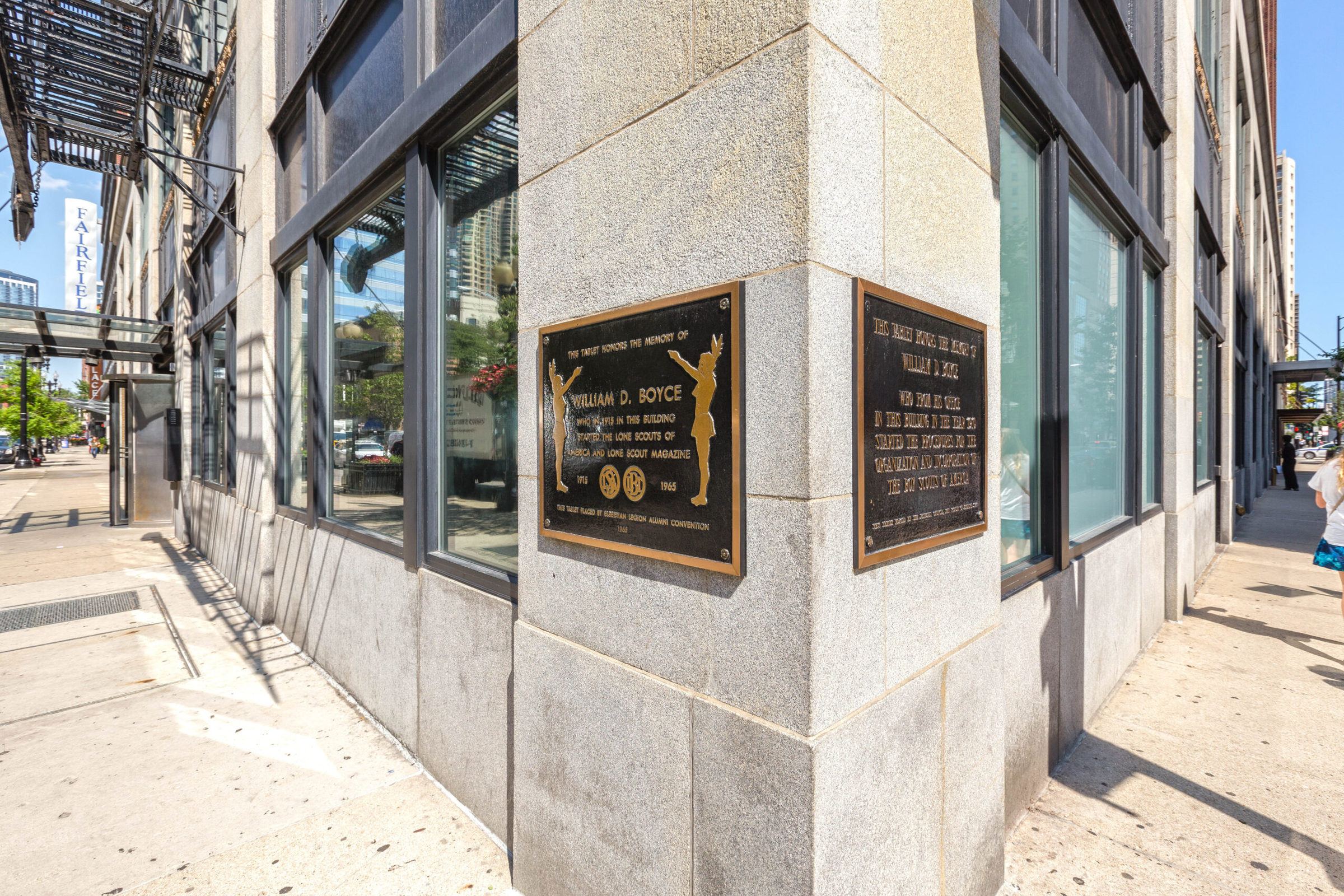 The Boyce Building Exterior Corner