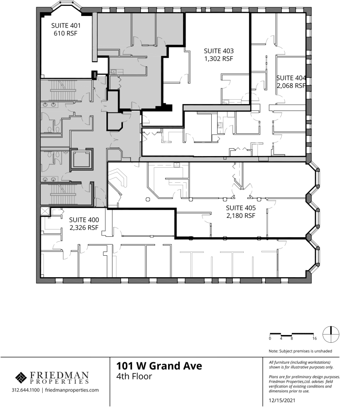 Suite 400 Floorplan