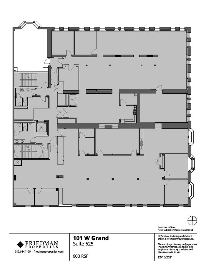 Suite 625 Floorplan
