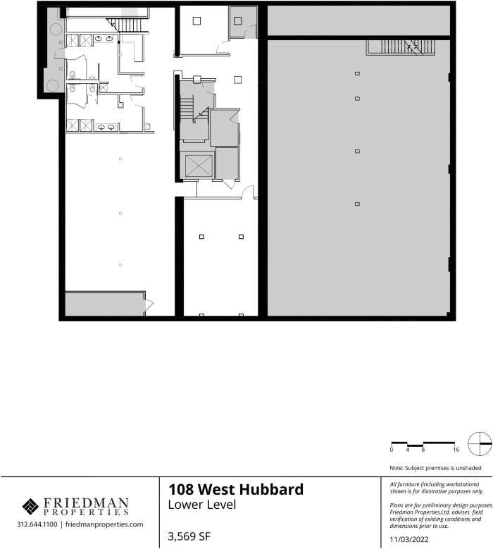 430-436 N Clark Floorplan