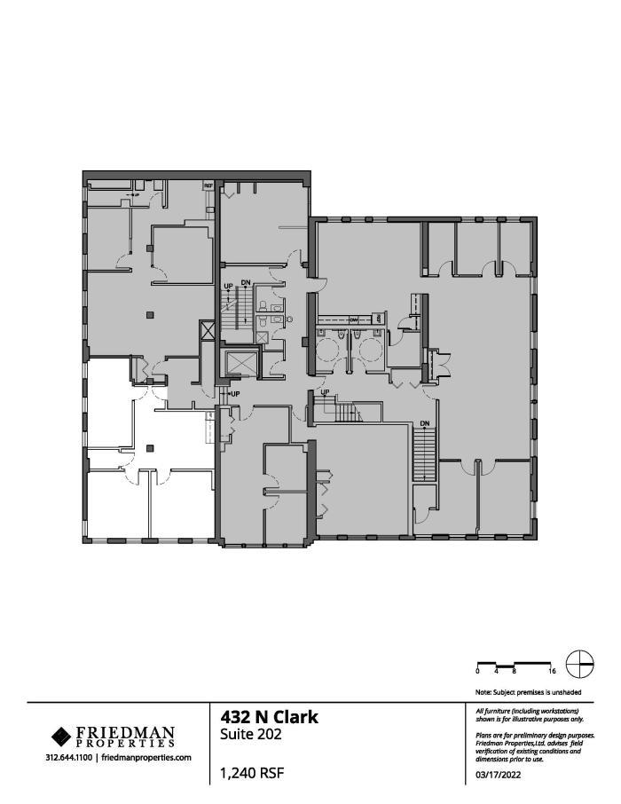 430-436 N Clark Floorplan
