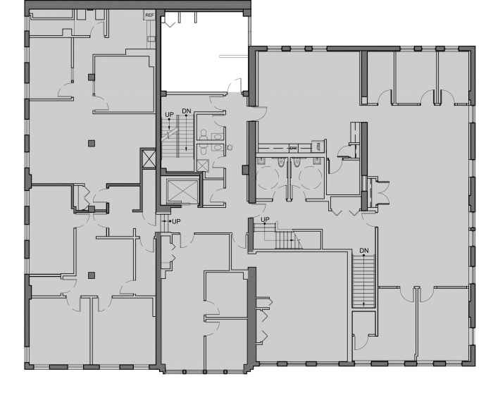 430-436 N Clark Floor plan