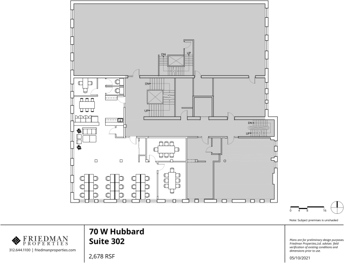 Suite 302 Floorplan