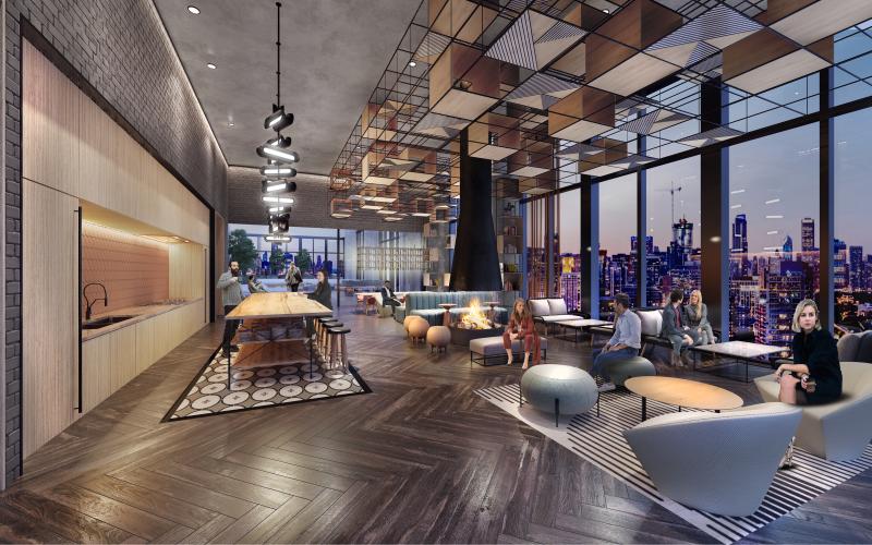 The Rivere - Interior Shared Space