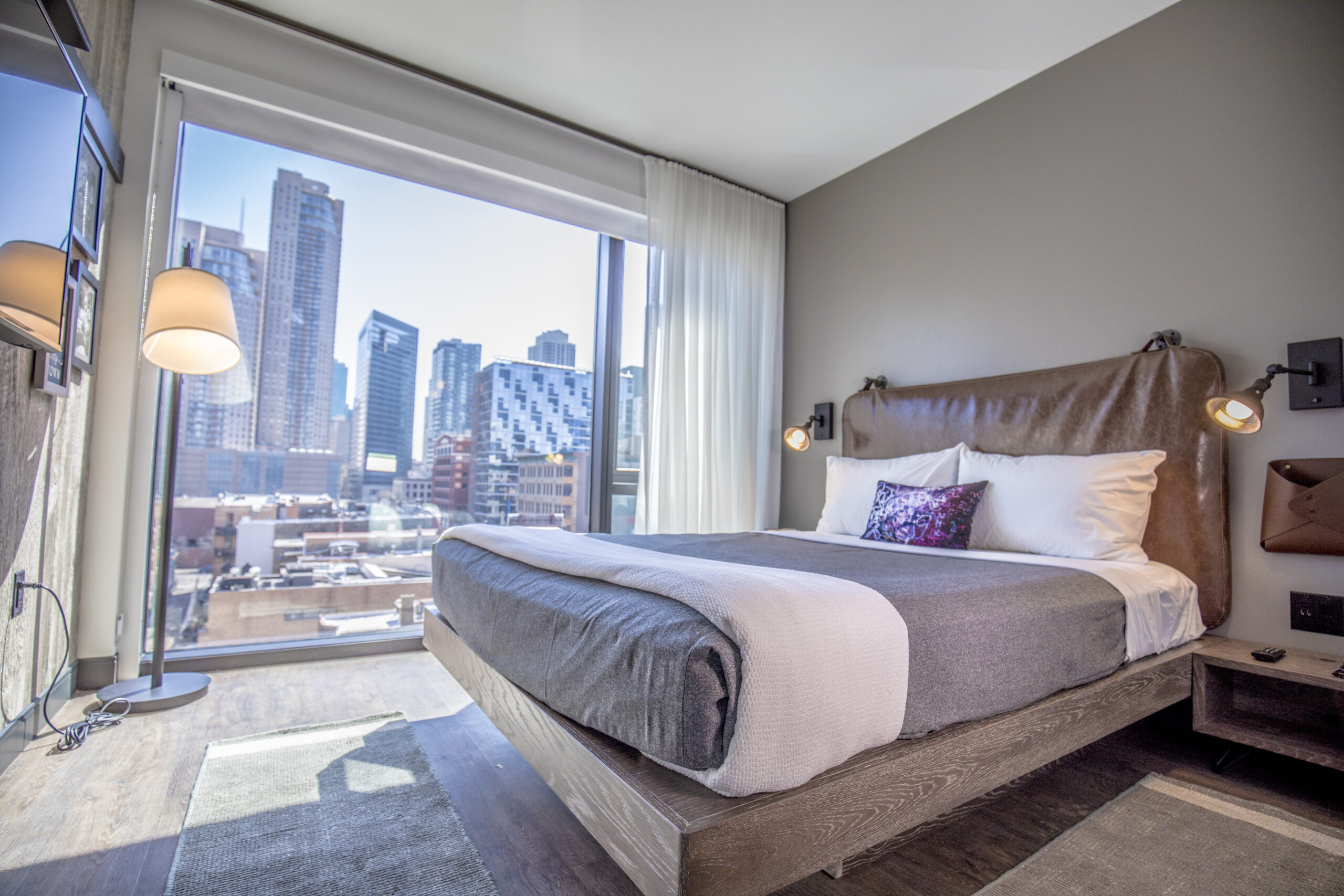 Moxy Hotel Room Interior