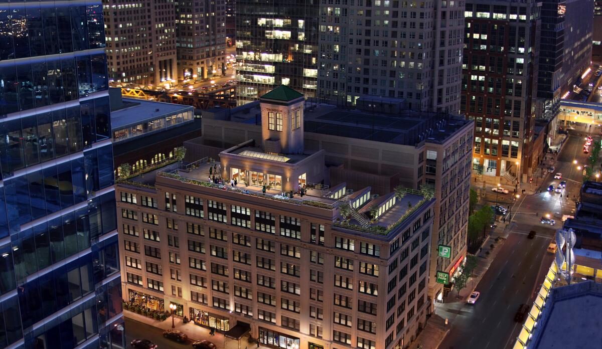 The Thompson Building Night
